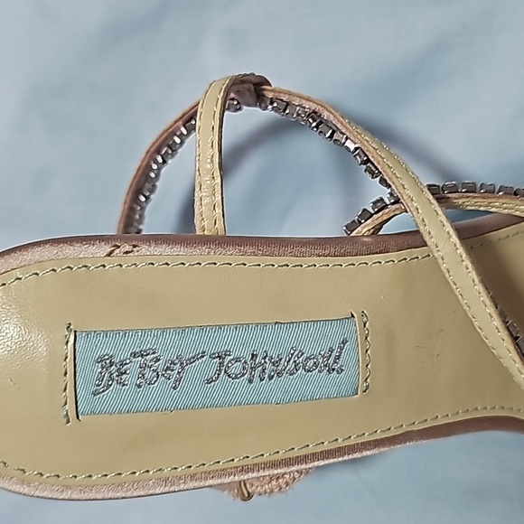 Betsy Johnson Rhinestone Heels  Size 8 - Picture 9 of 9